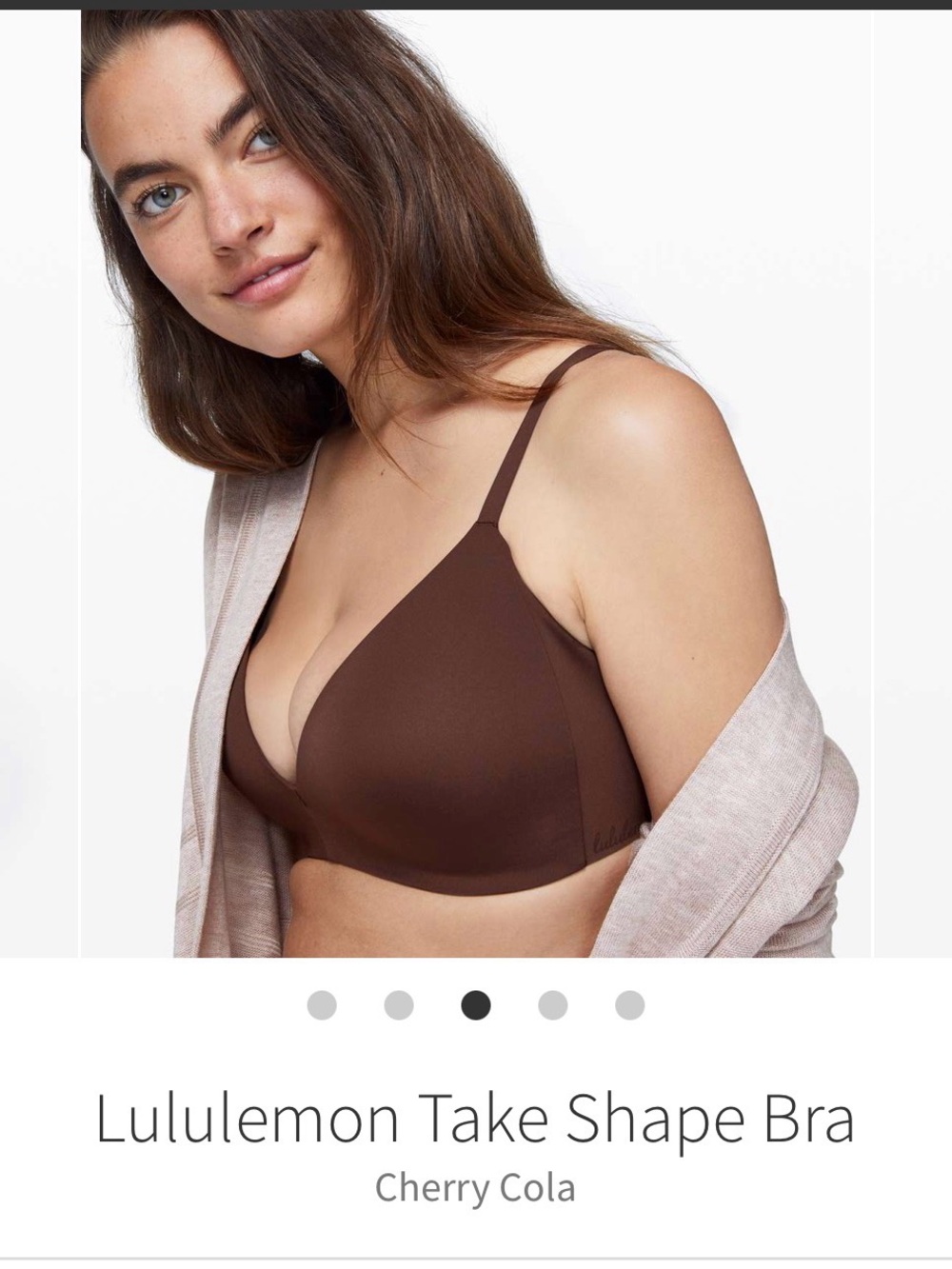 lululemon athletica take shape bra